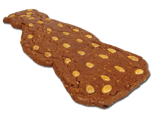 Speculaaspop met amandelen (500 g.)